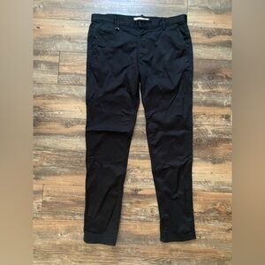 Zara Men's Black Trousers SZ 34